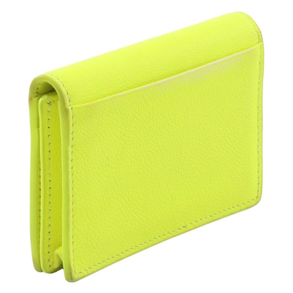 Balenciaga Leather Card Case Green - Picture 2 of 7